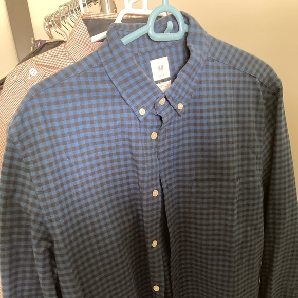 12 Large Casual Button Down Shirts - Picture 7 of 12